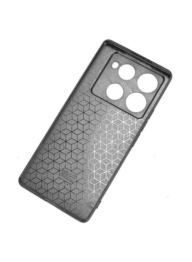 اس-توب جراب لهاتف Infinix Note 40 Pro 4G جراب هاتف بنمط بقرة وحقيبة خياطة وبطاقة - Image 5