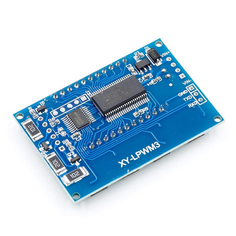 HiLetgo 2pcs 3 Channel PWM Pulse Generator Signal Generator Module Adjustable Frequency Square Wave Rectangular Wave Signal Generator Duty Cycle with LCD Display 1Hz-150Khz - Image 4