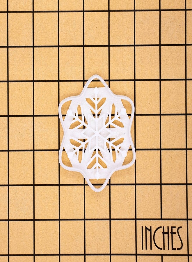 Bakerlogy Snowflake cookie cutter (Style 1), 1 piece - Bakerlogy - Image 4