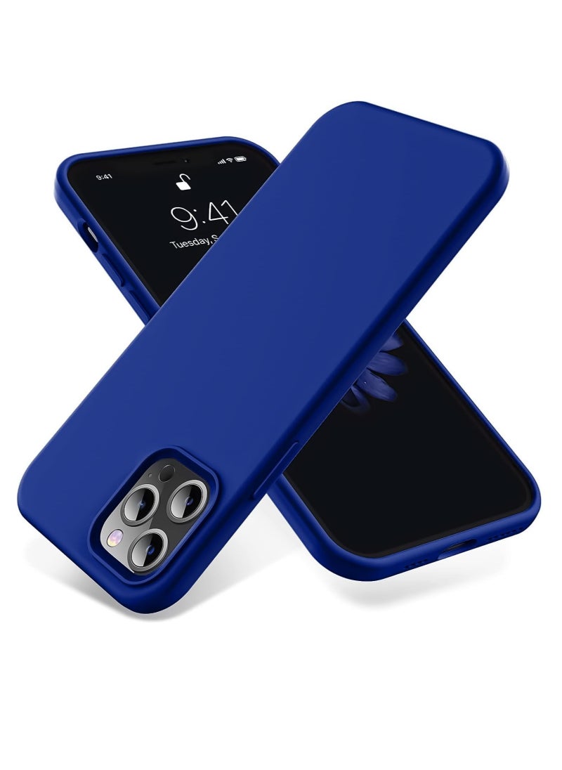 ماركة غير محددة - Compatible with iPhone 15 Pro Max Case, Liquid Silicone Case, Full Body Protective Cover, Shockproof, Slim Phone Case, Anti-Scratch Soft Microfiber Lining, 6.7 inch - Image 1