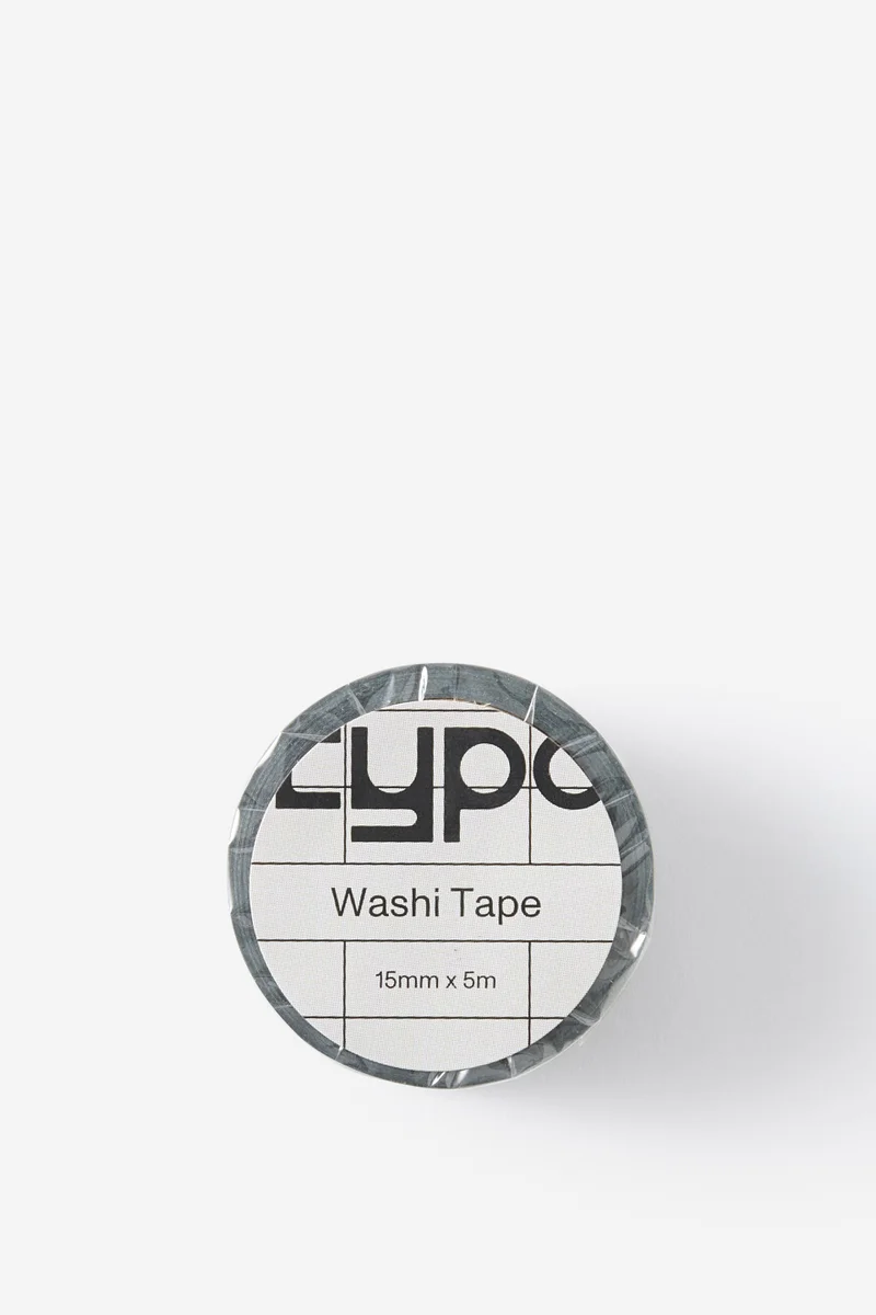 Typo Washi Tape 15Mm