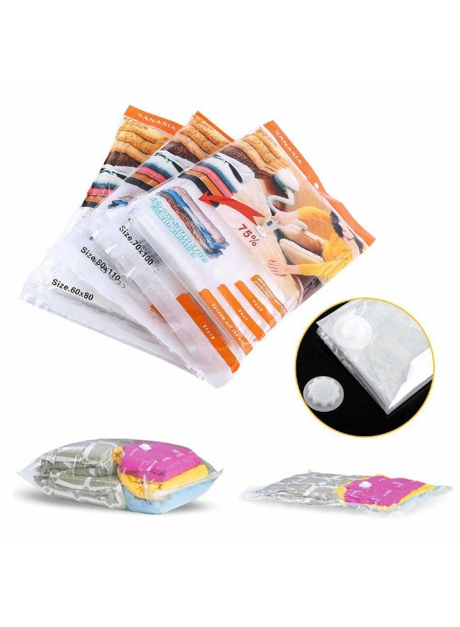 High Quality Large Vacuum Storage Bags, 80 x 110cm Space Saving Reusable Storage Bags for Clothes Organizer-206 - Image 5