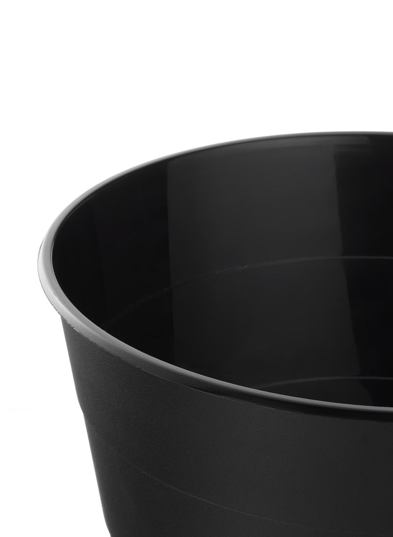 كونسيبت هوم 4 قطع سلة مهملات للمكاتب والغرف لون اسود 13.5 لتر - Image 3