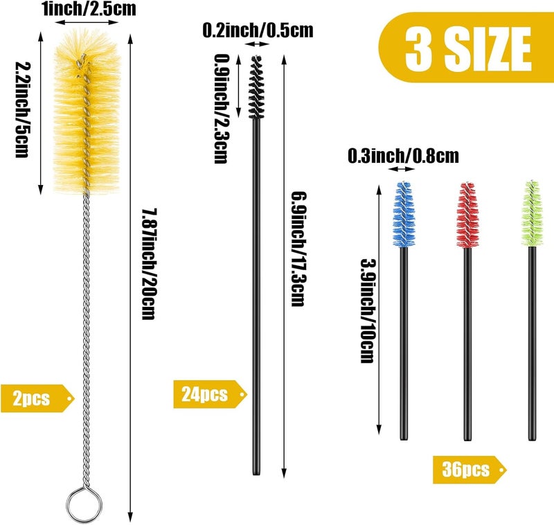 Perthlin 62-Piece Hummingbird Feeder Cleaning Brush Set - Image 2