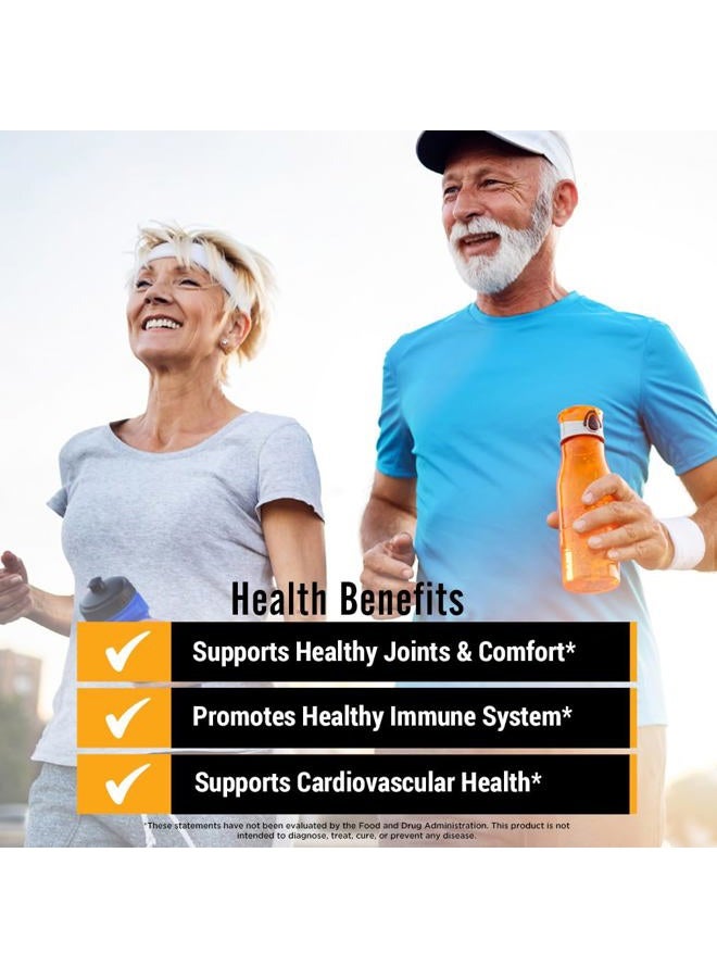 FarmHaven Turmeric Curcumin with BioPerine Black Pepper & 95% Curcuminoids, 1965mg, Maximum Absorption for Joint Support, Non-GMO Turmeric Capsules, Made in USA - 90 Veg Caps - Image 4