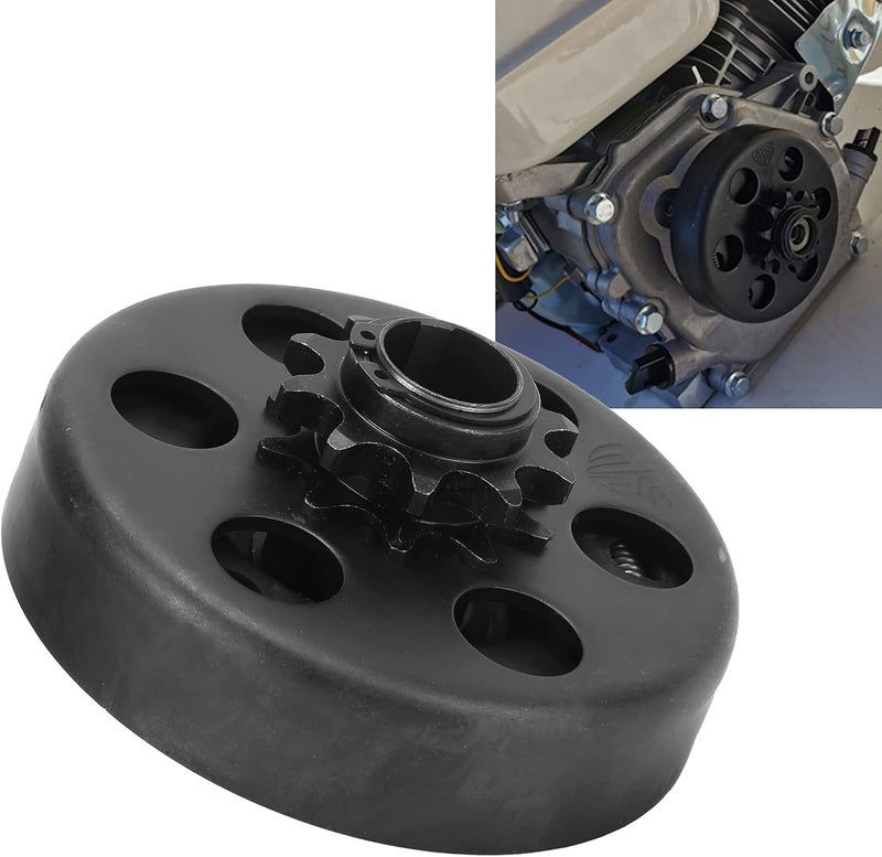 Go Kart Clutch, 10 Tooth 19mm 0.75in Hole Replacement Clutch for GX160 GX200 168 152 Engine, Fits Kazuma Maxx Drift Zoom Kart ATV Cart - Image 4