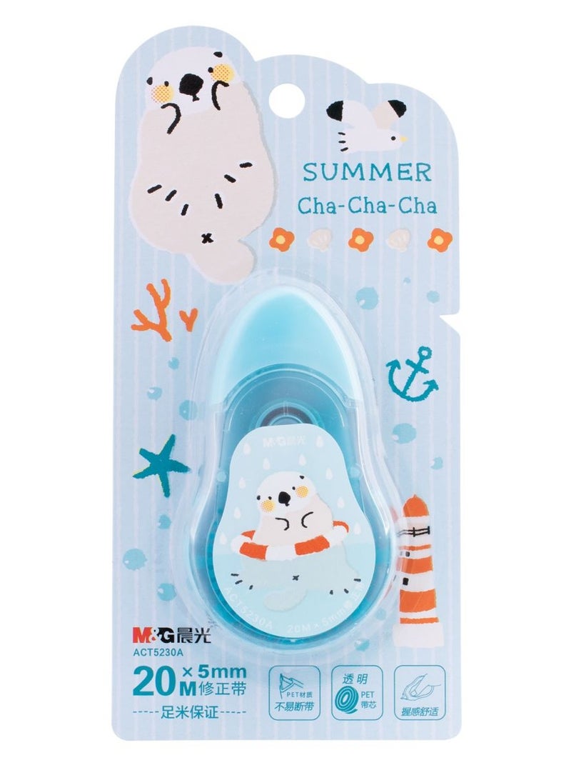 Corrector tape M&G Summer Cha-Cha-Cha /5 mm x 20 m/ mix