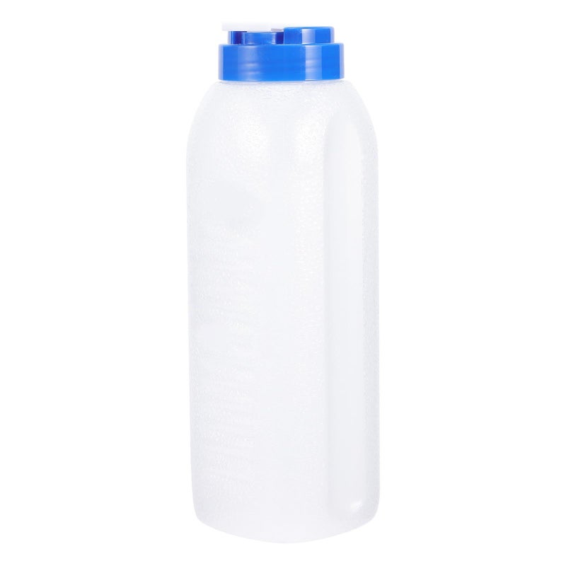 Large Capacity 1200ml Plastic Water Jug with Lid Heat Resistant Cold Beverage Dispenser for Home Restaurant - Image 1