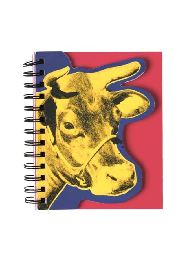 Andy Warhol Cow Layered Journal 