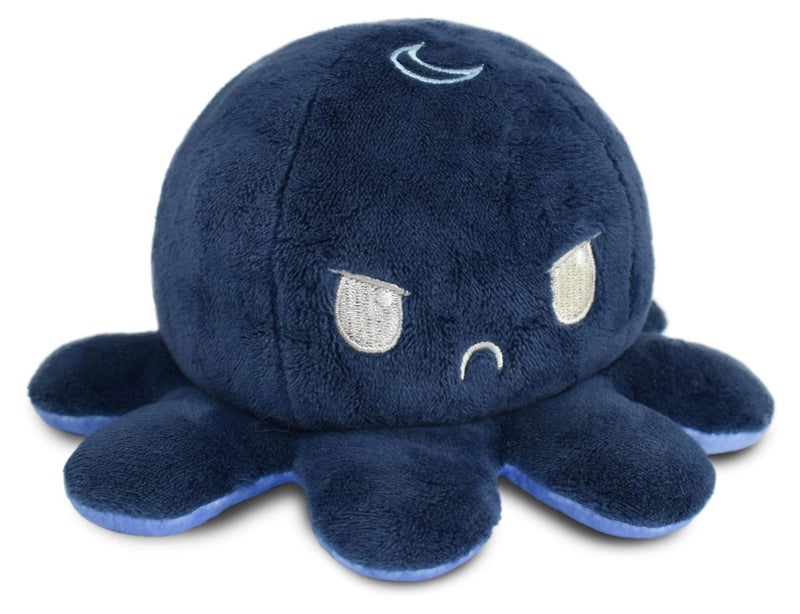 TeeTurtle - The Original Reversible Octopus Plushie - Day + Night - Cute Sensory Fidget Stuffed Animals That Show Your Mood - Image 1