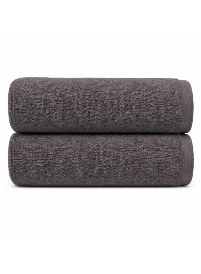 Bliss Casa Bliss Casa Indigo Bath Sheets (2 Pack, 90x180 cm)- 600 GSM Large Bathroom Towels Super Absorbent and Soft Hotel Quality Bathsheets, Ideal for Use in Hotels and Restaurants