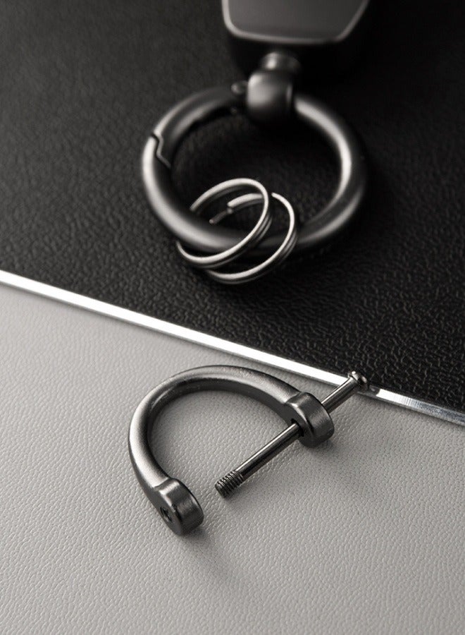 Car Keychain Metal Brown - Image 3