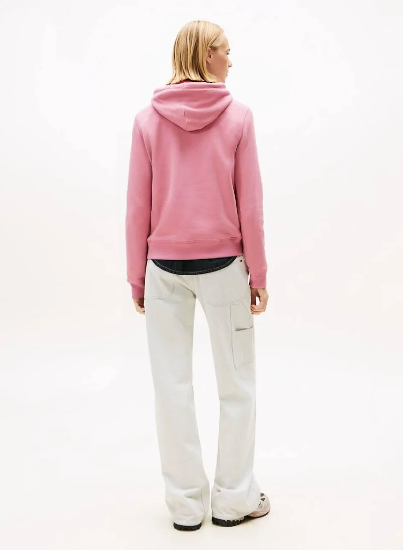 TOMMY JEANS Linear Logo Fleece Hoody