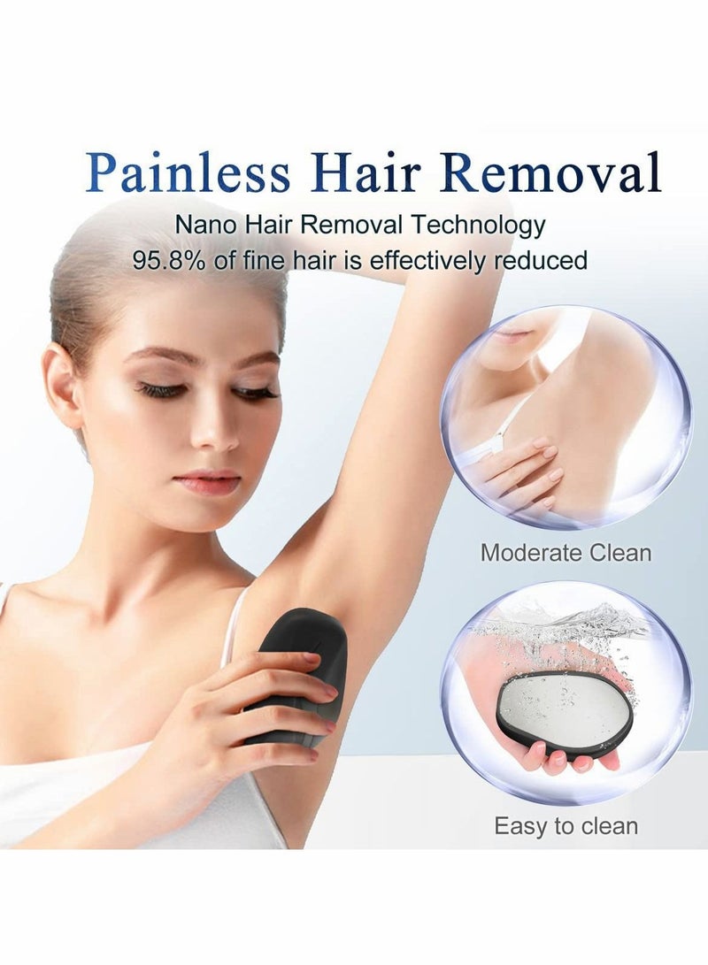 Excefore 2022 Crystal Hair Eraser, Nano Crystal Painless Hair Removal Tool for Men and Women - Image 2