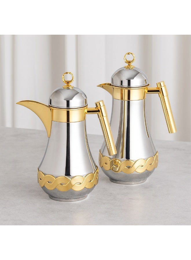 السيف  طقم ترامس جويلا من السيف مع لمسة فخامة و جمال من اللون الفضي و الذهبي اللامع و الجميل - Image 1