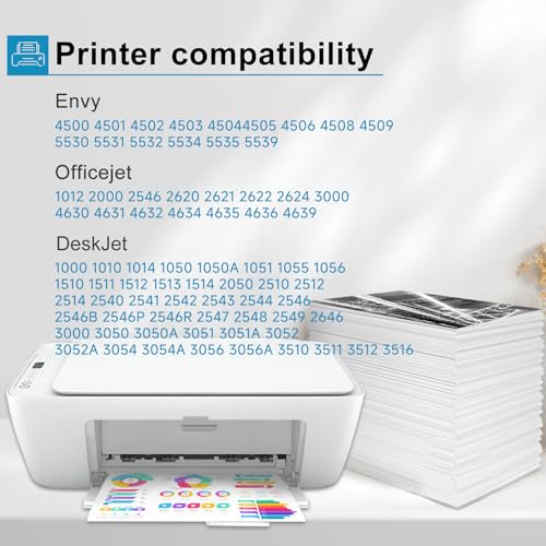 Skyink 61XL Black Remanufactured Ink Cartridge Replacement for HP 61 Ink 61 XL Black 2 Black for Envy 4500 5530 4502 4501 5535 OfficeJet 4630 4635 DeskJet 2540 1000 1010 1510 Printers - Image 3
