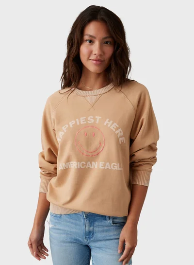 American Eagle Graphic Sweatshirt