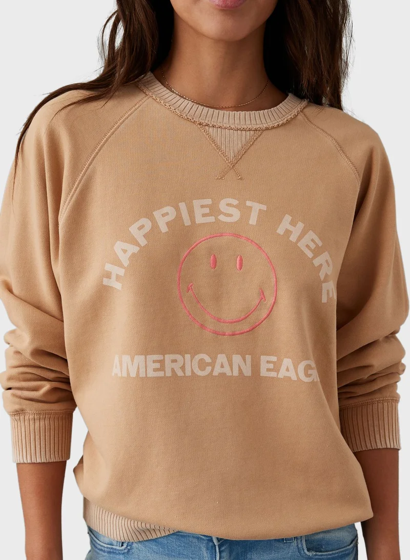 American Eagle Graphic Sweatshirt