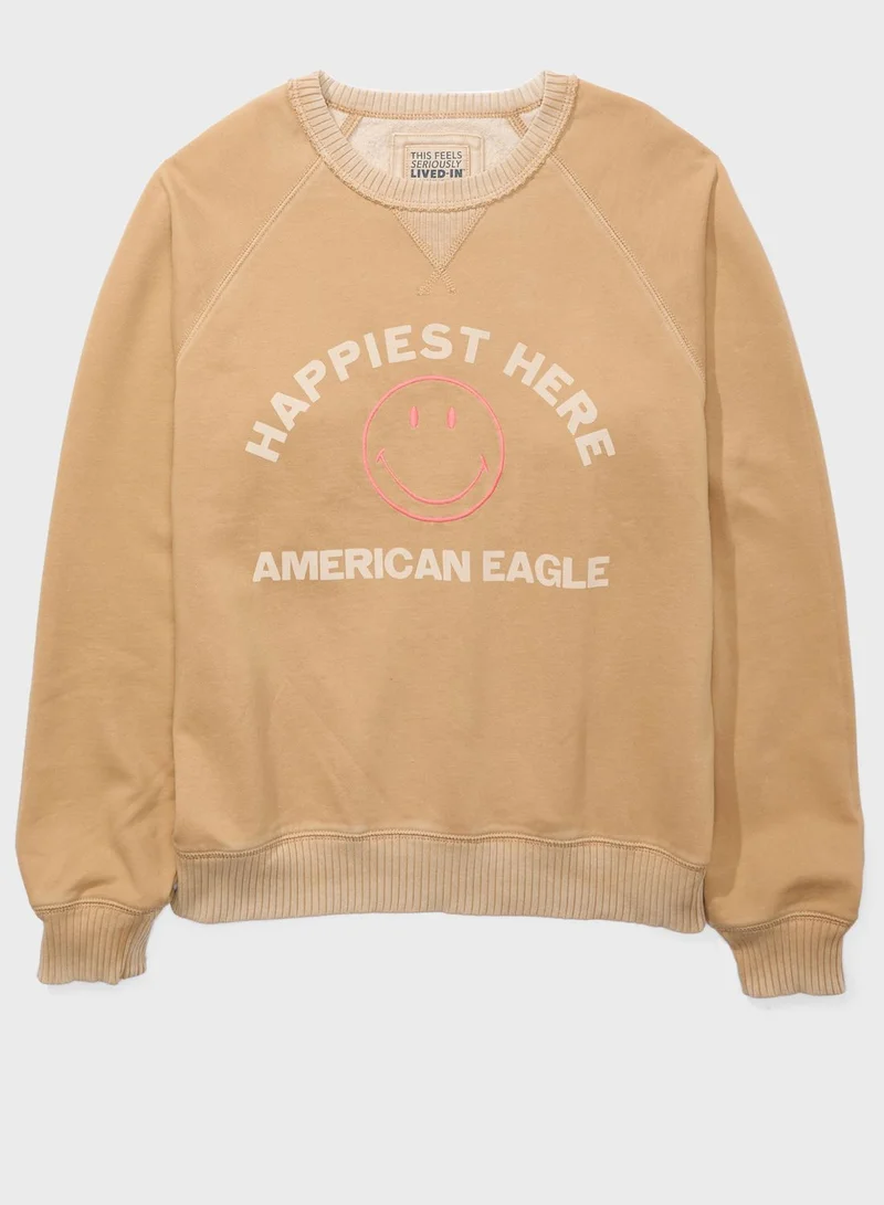 American Eagle Graphic Sweatshirt