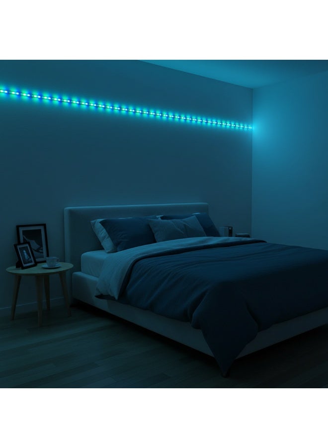 NAGAFA SHOP RGB LED strip light with remote control — perfect for room décor, TV backlighting, gaming setups, and modern ambient lighting. - Image 4