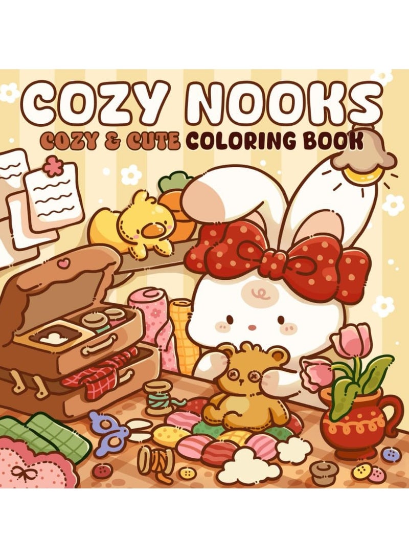 general Spooky Cutie: Coloring Book for Adults and Teens Featuring Adorable Creepy Creatures in Cozy Hygge Moments for Relaxation