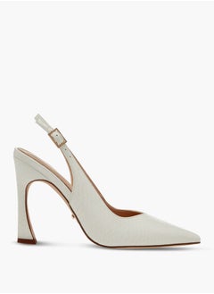 Paprika Women's Pointed Toe Slingback Shoes with Buckle Closure and Stiletto Heels  - Image 3