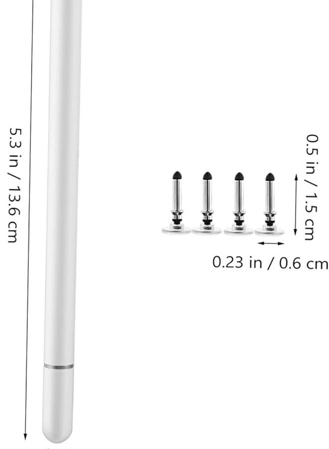 Coheali Stylus Pen For Tablets High Precision Touchscreen With Disc Tip And Replacement Nibs Black - Image 5