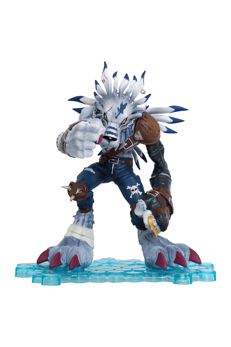 مجسمات شخصيات أنمي ديجيمون أدفنتشر، مقاس 22 سم، شخصية غارورومون، مجسم أكشن، مصنوع من مادة PVC، لون