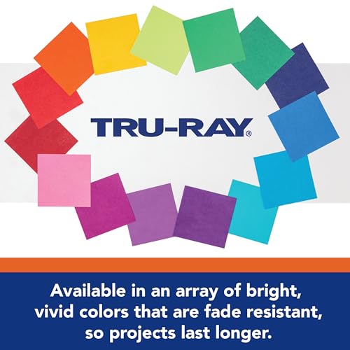 Tru-Ray® Heavyweight Construction Paper, Lively Lemon, 12" x 18", 50 Sheets - Image 2