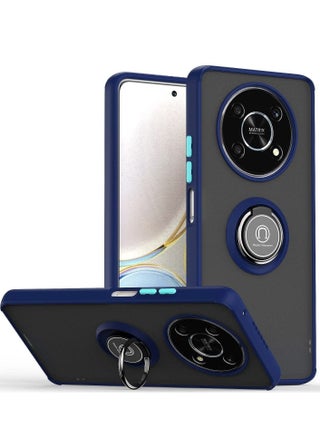 Huawei Nova Y90 Case Flexible Silicone Bumper, Camera Protection Thin Translucent Shockproof Matte Back Cover with 360 rotational Car Mount Magnetic Ring Holder Case For nova Y90 (Blue) - pzsku/ZD881DC48E60ECAD30F1EZ/45/_/1737862712/13e7b66c-b80e-4a87-a276-2cdf92380184
