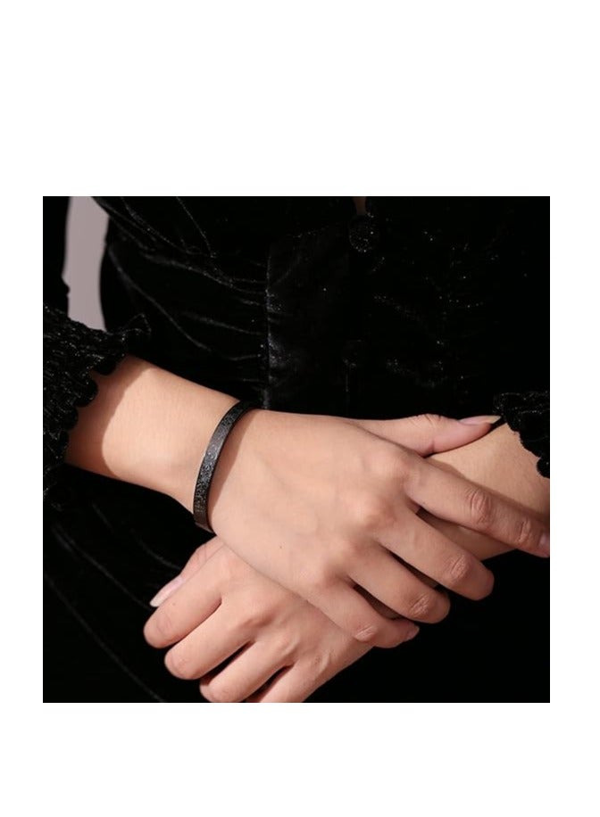 شوداي أساور ذهبية بتصميم آية الكرسي بخط لعربي للنساء والرجال من شوداي، هدايا مجوهرات إسلامية للنساء، سوار كهدية إسلامية للعيد ورمضان ورأس السنة الجديدة للجنسين - Image 2