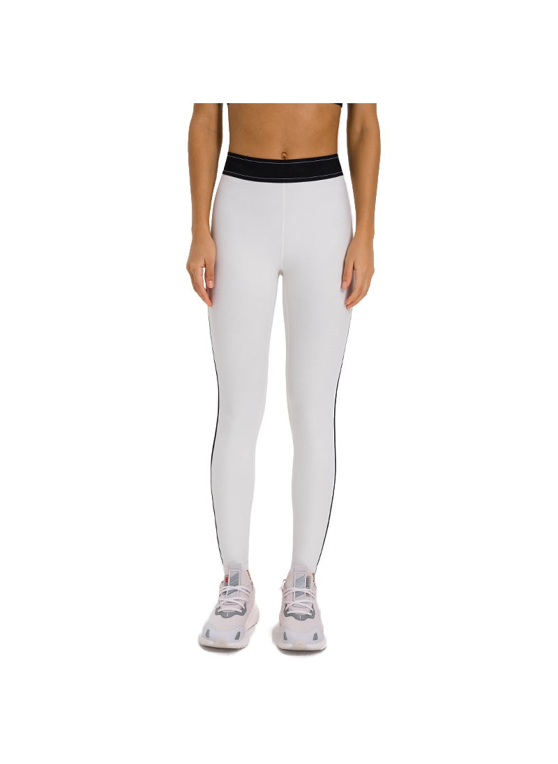 Generic - High-Waist Tummy-Control Yoga Pants Set for Women Black - Image 1