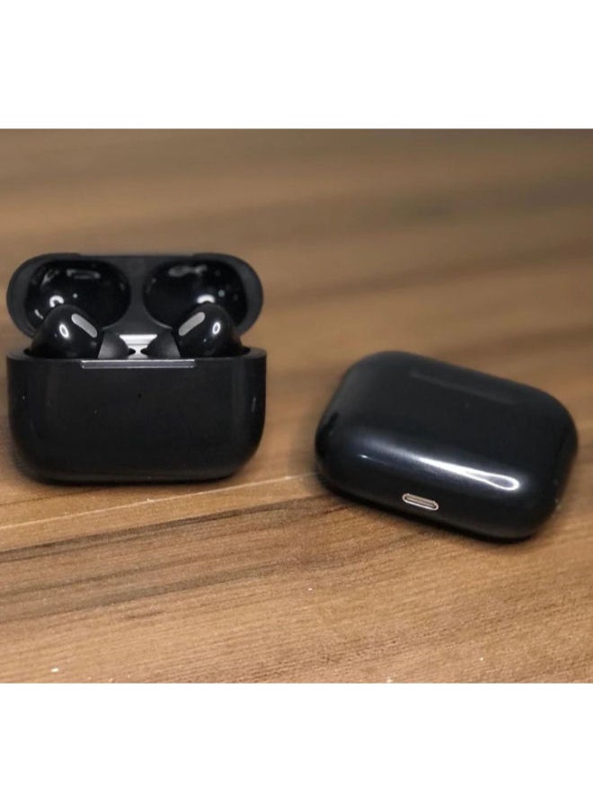 SHOPI - InPods Pro Wireless Bluetooth Earphone In Ear Earbuds Smart Touch Stereo Headphones Macaron TWS Bluetooth 5.0 Sports Gaming Headset For IOS Android Phone Huawei Xiaomi Samsung OPPO Vivo - BLACK - Image 1