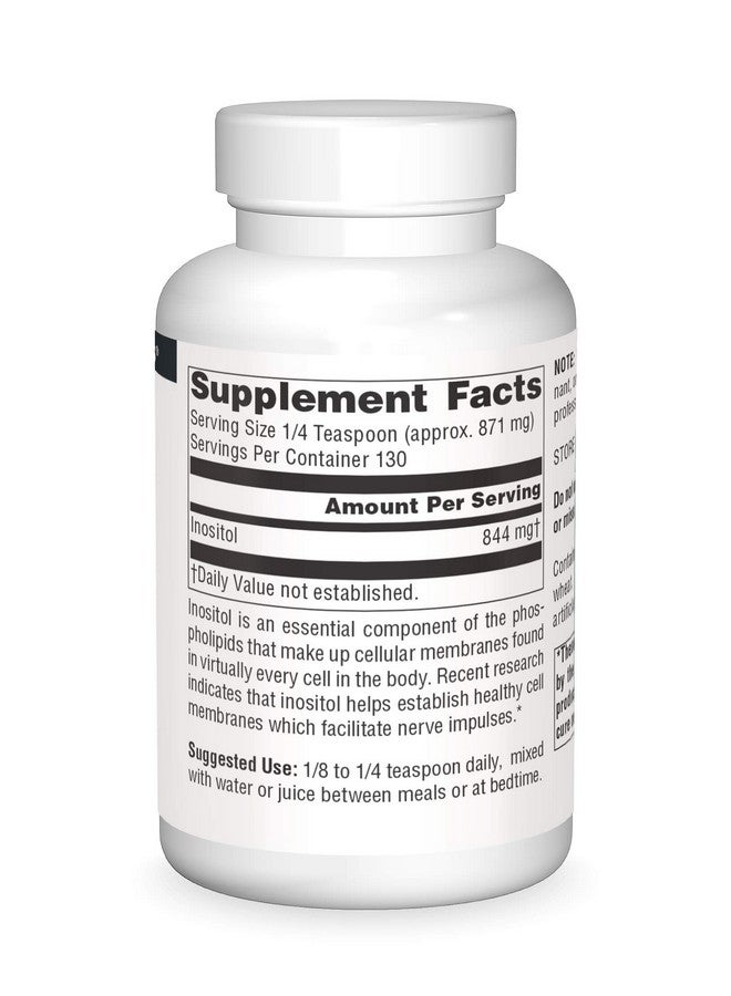 Source Naturals Pure Inositol Dietary Supplement 4 Oz Powder - Image 4