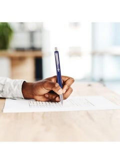 PARKER Parker Vector Standard Chrome Trim| Black Body Color| Triple Pen Combo - (Fountain Pen +Roller Ball Pen + Ball Pen) | Ink Color - Blue | Special Gift For Employees | Elite Pen For Professionals  - Image 5