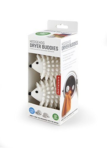 Kikkerland Hedgehog Reusable Dryer Balls, Set of 2, 1 EA, Plastic, White - Image 3