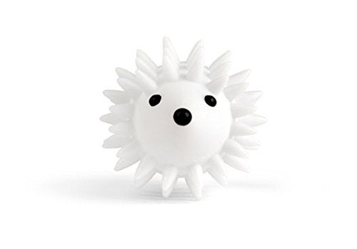 Kikkerland Hedgehog Reusable Dryer Balls, Set of 2, 1 EA, Plastic, White - Image 4