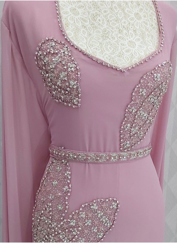 ALREESH ALBANAFSAJI - Pink Dress - Image 1