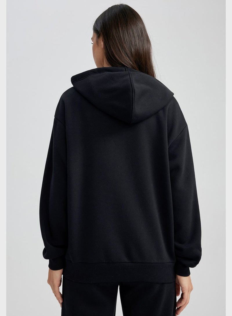 DeFacto Crew Neck Sweatshirt - Image 2