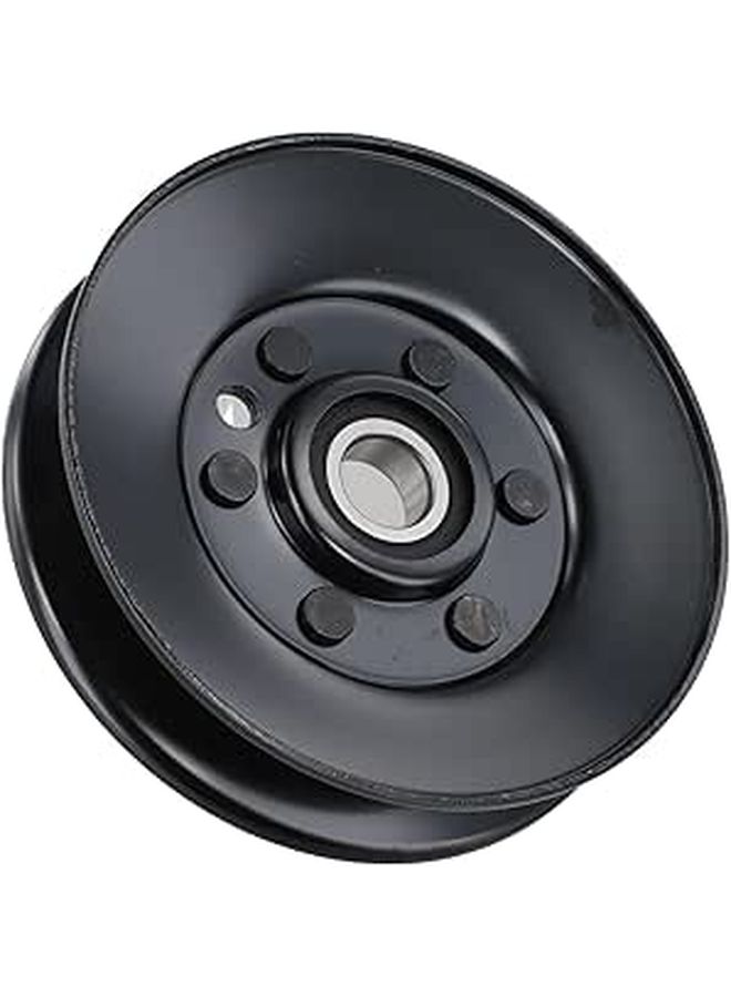 Lawn Mower Deck Pulley For Exmark Mowers Replaces 1 603805 603805 99 4638 Black Short Coated Steel Pulley Engine Pulley Durable Oem Alternative Part For Maintenance - Image 1