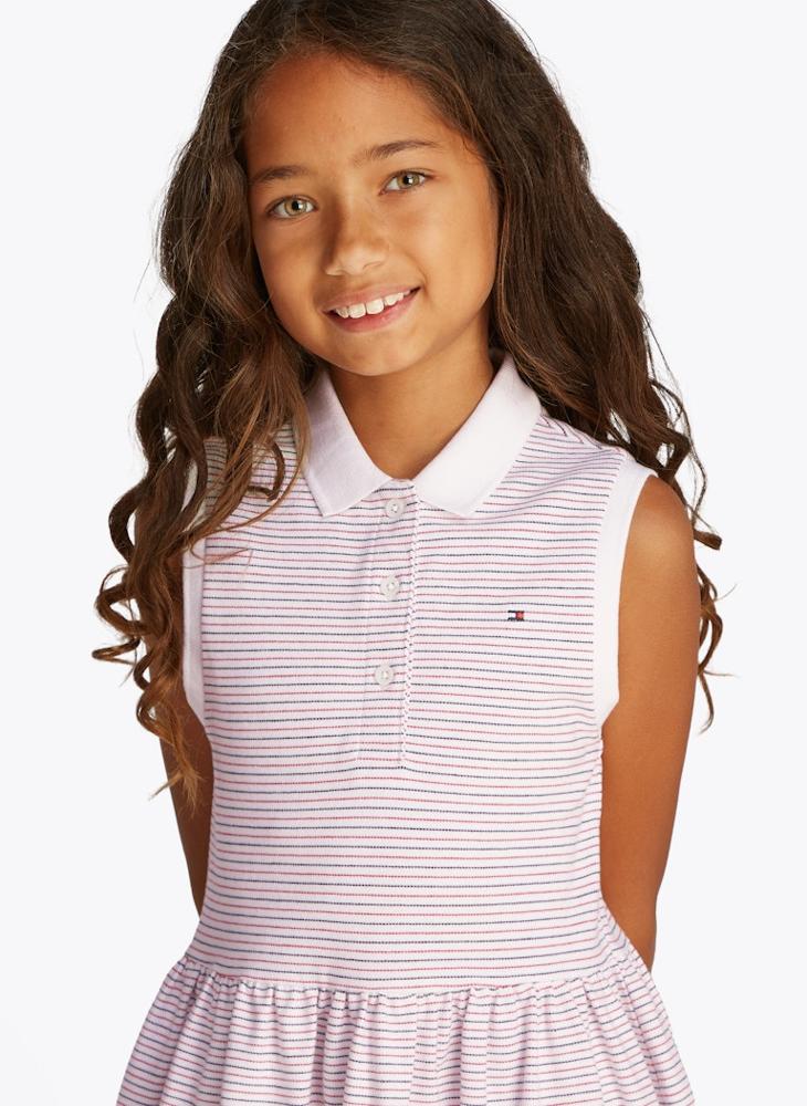 TOMMY HILFIGER - Kids Polo Sleeveless Dress - Image 1
