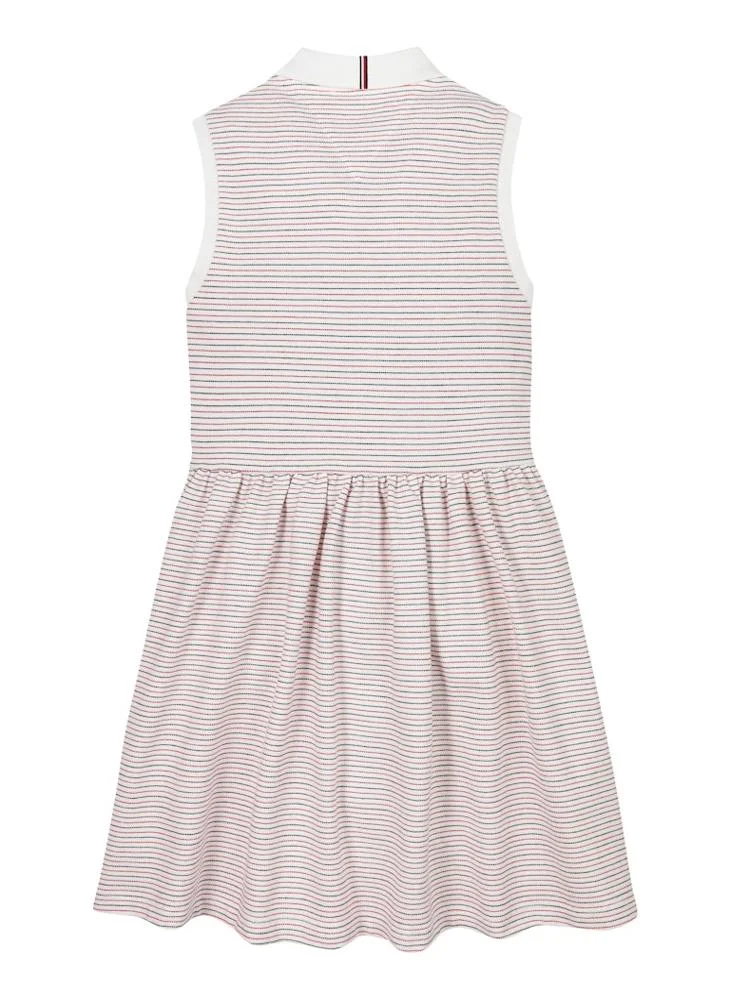 تومي هيلفيغر Kids Polo Sleeveless Dress