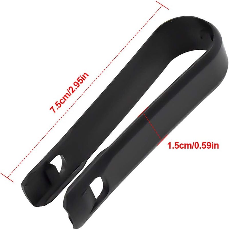 Fodlon Wheel Nut Caps, 17mm Universal Tyre Nut Covers 20 Pieces Bolt Covers Black Tire Screw Cover Cap Car Tire Screw Cap Protection with Removal Tool Locking Caps Set for Cars Vehicle - Image 3