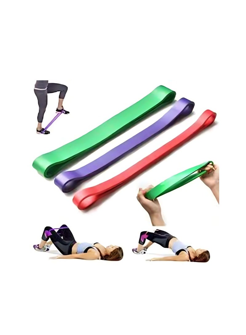 Relax Smart Resistance Bands Set 4 Pcs Exercise Bands Workout Bands Elastic Bands for Exercise Pull Up Assistance Bands Fitness Bands Assist Set for Body Training Strength Weighted Gyms - Image 1