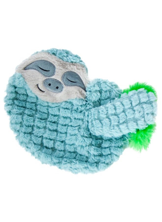 Catstages Purr Pillow Sloth Calming Cat Toy with Soothing Purr and Plush Material, Green - Helps Comfort Anxious Cats - Image 1