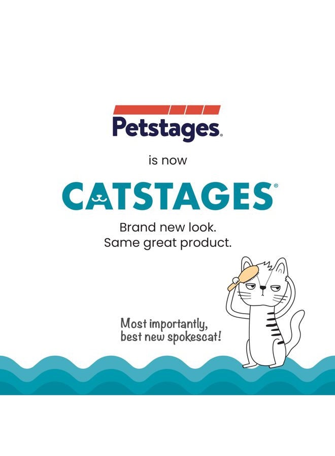 Catstages Purr Pillow Sloth Calming Cat Toy with Soothing Purr and Plush Material, Green - Helps Comfort Anxious Cats - Image 2