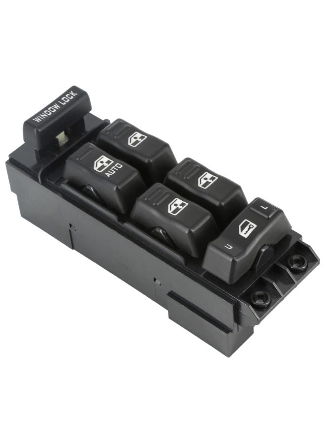 KISSUN Window Switch Driver Side, Power Master Control Window Switch with 8Pins+12Pins, Replacement for 2000 2001 2002 Chevy Silverado & GMC Sierra 1500HD 2500HD 3500, GMC Yukon XL, 2002 Avalanche - Image 1