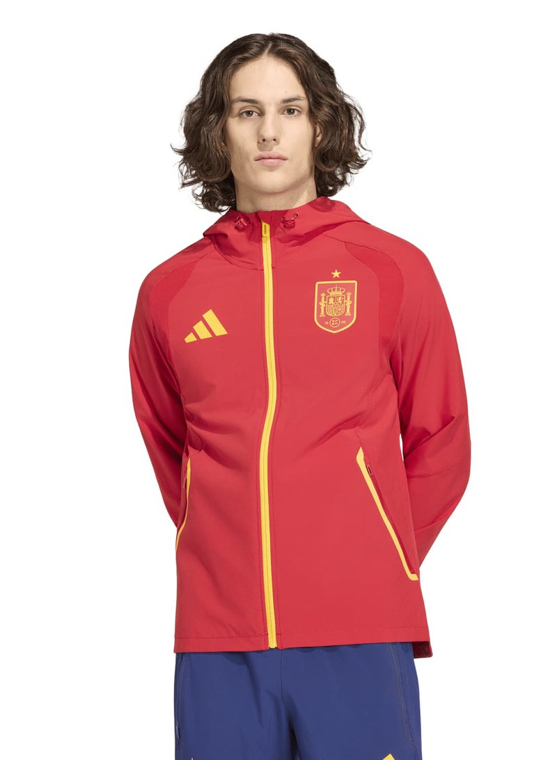Adidas Spain Tiro Travel Full Zip Windbreaker - Image 1