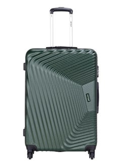 VIPTOUR ABS Hardside 3 Piece Trolley Luggage Set  Spinner Wheels with Number Lock 20/24/28 Inches   Dark Green  - Image 2