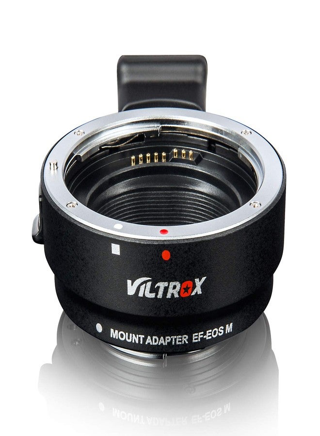 فيلتروكس محول عدسة التركيز التلقائي الإلكتروني Viltrox EF-EOS M لعدسات Canon EF/EF-S لكاميرات Canon EOS-M (حامل EF-M) بدون مرآة M1 M2 M3 M5 M6 M10 M50 M100 - Image 1